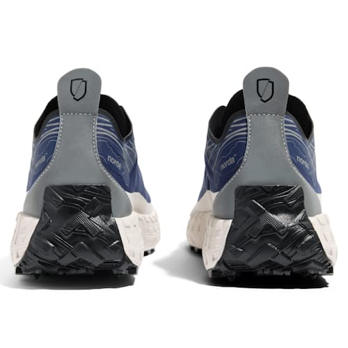 laydown image of 001 G+ Waterproof Trail Running Sneaker