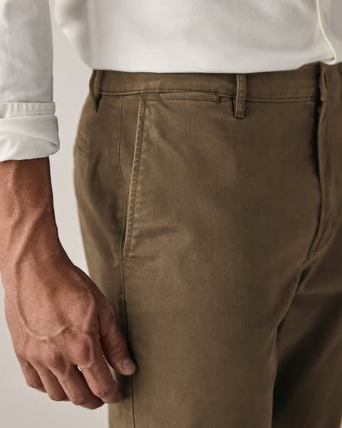 on model image of 365 Chino Pant - HB Classic