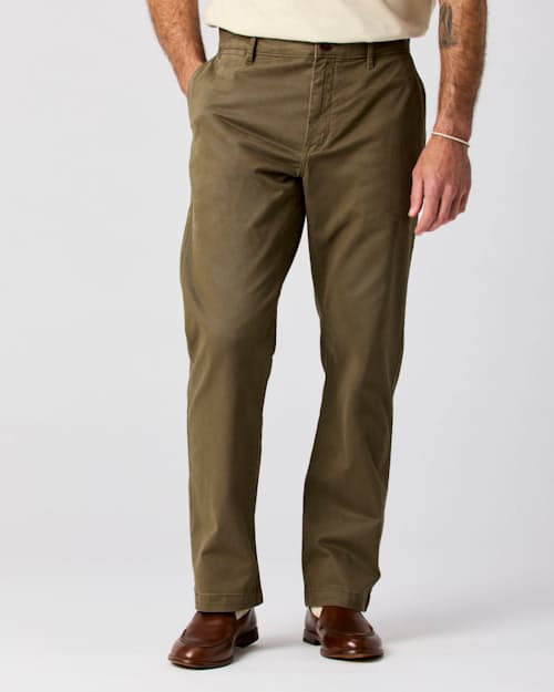 on model image of 365 Chino Pant - HB Classic
