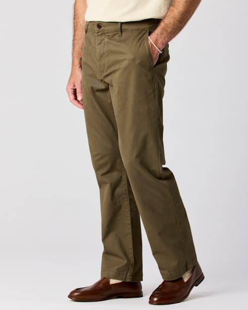 on model image of 365 Chino Pant - HB Classic