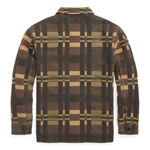 laydown image of Jacquard Sportsman Overshirt