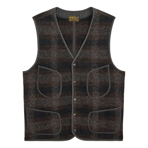 laydown image of Jacquard Vest