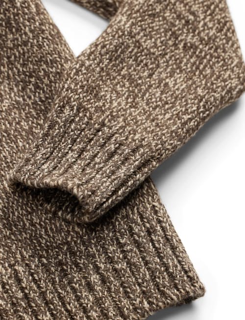 laydown detail image of Cableknit Turtleneck Sweater