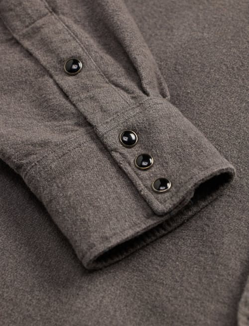 laydown detail image of Chamois Western Shirt