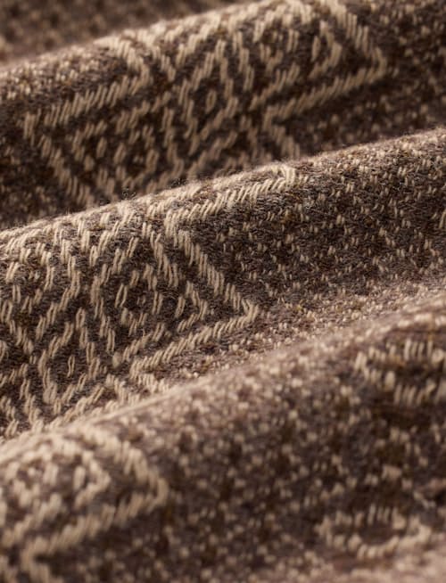 laydown detail image of Jacquard Camp Sweater Shirt