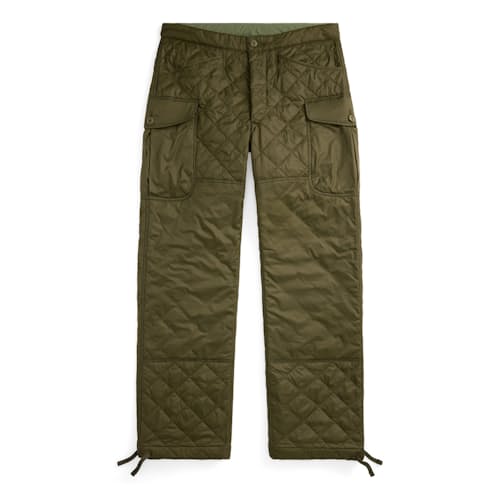 laydown image of Quilted Edmund Cargo Pant