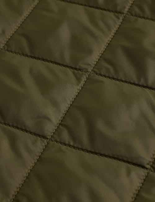laydown detail image of Quilted Reversible Edmund Bomber Jacket