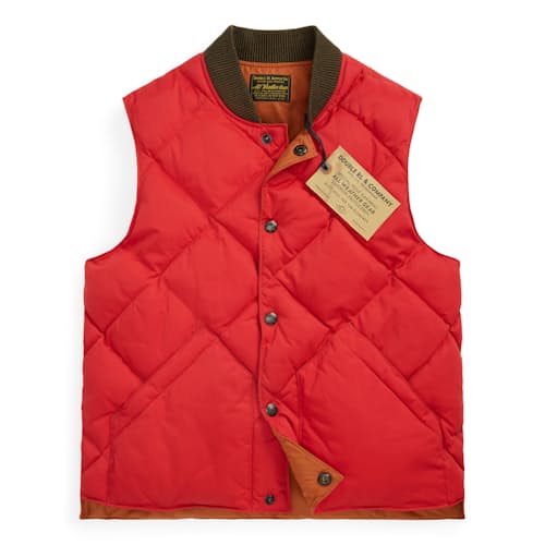 laydown image of Quilted Williams Vest