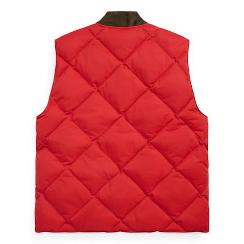 laydown image of Quilted Williams Vest