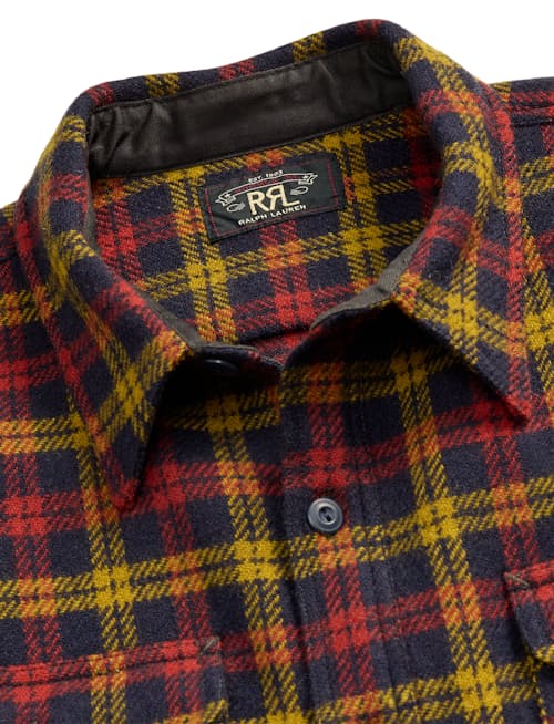 laydown detail image of Walker Workshirt