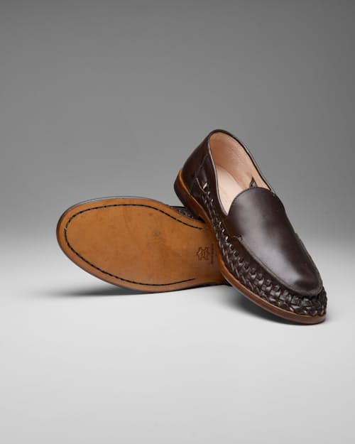 no crop image of Samaflex Woven Venetian Loafer