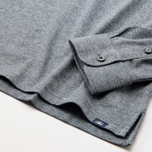 laydown detail image of Movement Pique Long Sleeve Polo