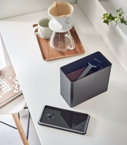 lifestyle image of Vacuum-Sealing Coffee Storage