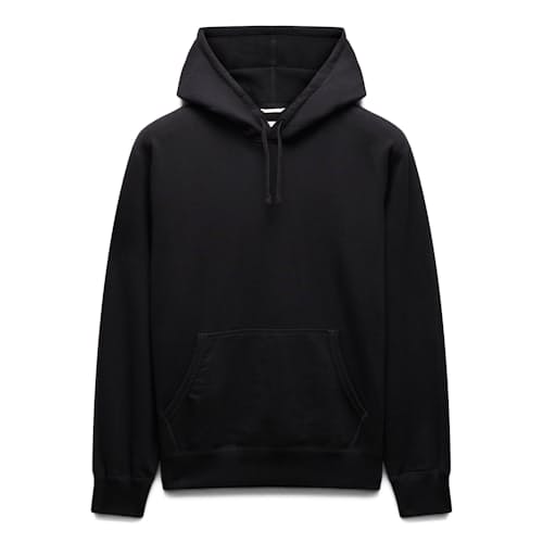 laydown image of Midweight Terry Standard Hoodie