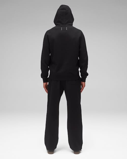 on model image of Midweight Terry Standard Hoodie