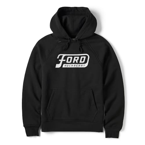 laydown image of Ford 10-Year Pullover Hoodie