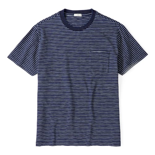 laydown image of Stripe Pocket T-Shirt