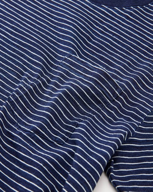 laydown detail image of Stripe Pocket T-Shirt
