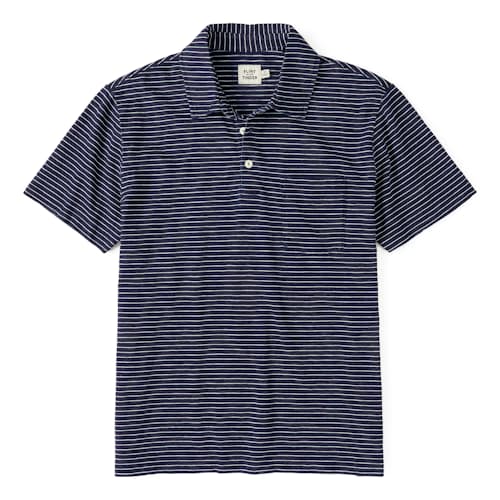 laydown image of Stripe Polo