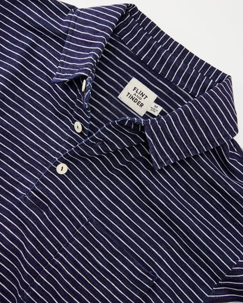 laydown detail image of Stripe Polo