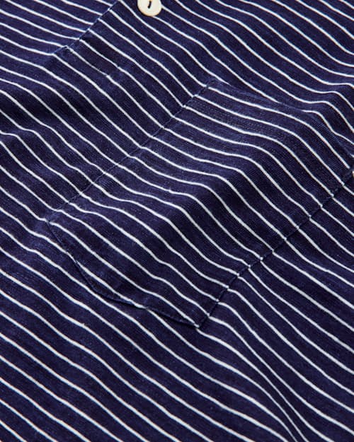 laydown detail image of Stripe Polo