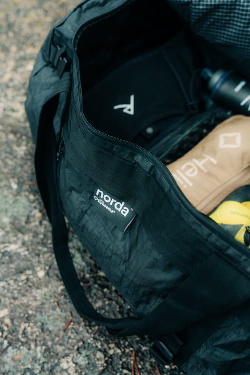lifestyle image of Toolbox Dyneema Duffel Bag - Exclusive