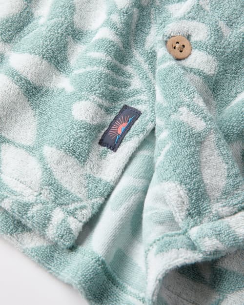 laydown detail image of Cabana Towel Terry Surf Shirt