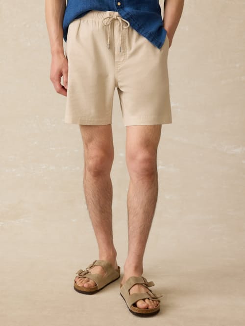 on model image of Essential Drawstring Short