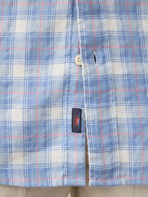 on model image of Breeze Long Sleeve Shirt