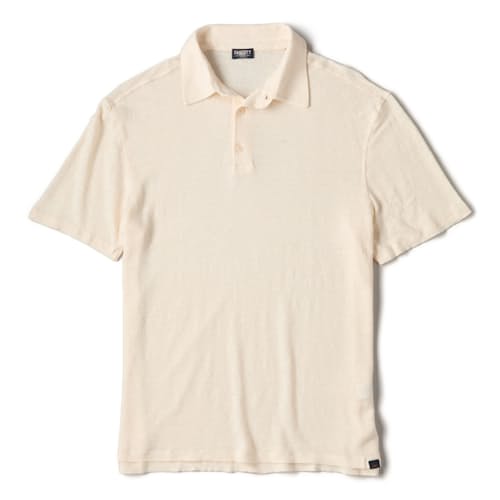 laydown image of Linen Polo