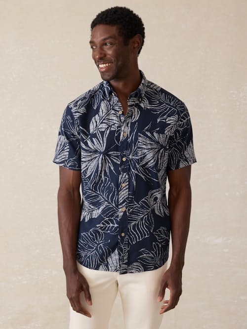 on model image of Breeze Summer Shirt
