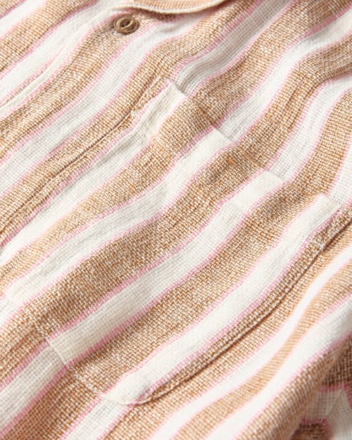 laydown detail image of Palma Linen Short Sleeve Shirt