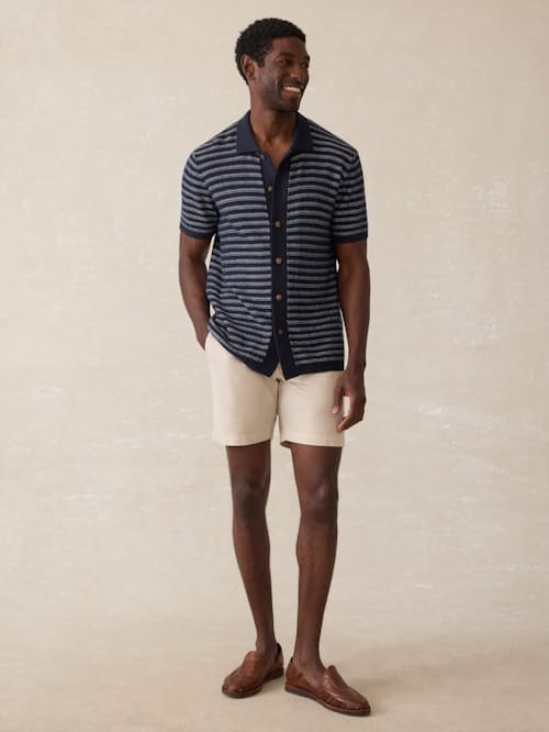 on model image of Sweater Shirt