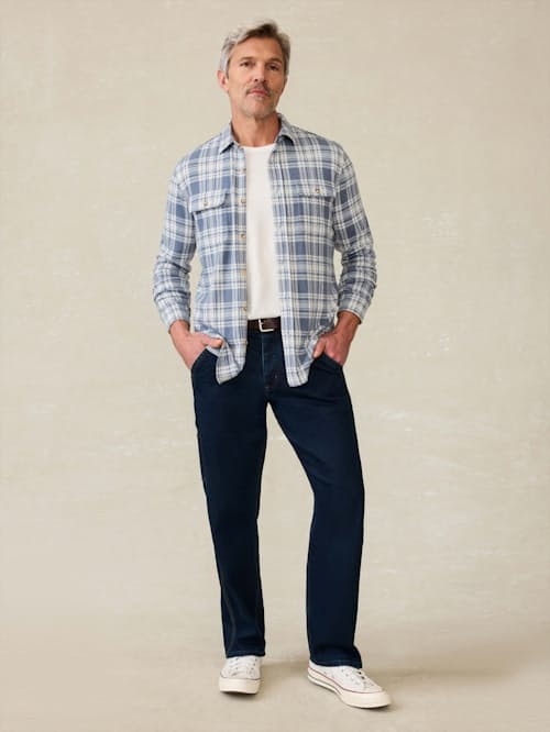on model image of Legend Sweater Shirt