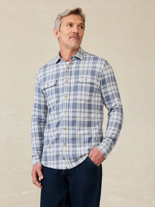 on model image of Legend Sweater Shirt