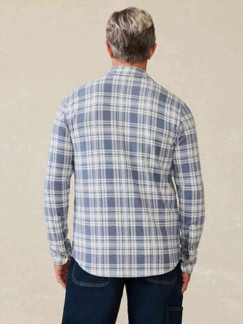 on model image of Legend Sweater Shirt