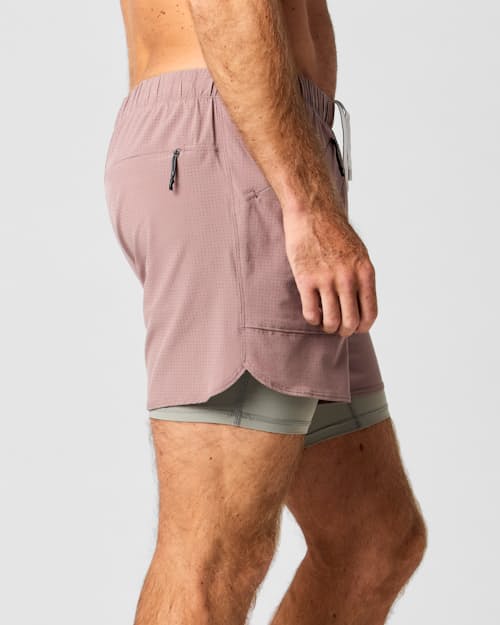 lifestyle image of Tech Mesh Adventure Short - 6"