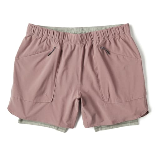laydown image of Adventure Lined Short - 6"