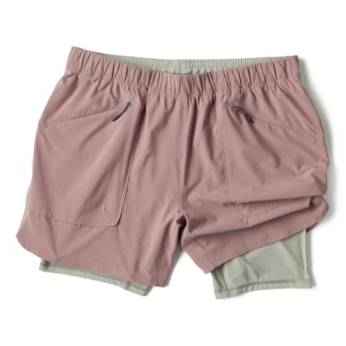 laydown image of Adventure Lined Short - 6"