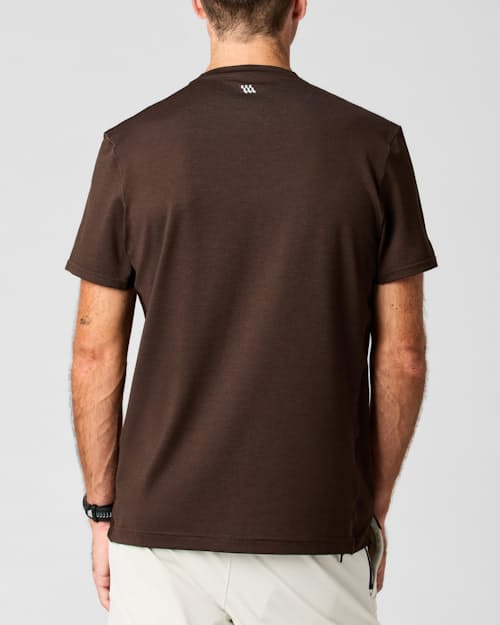 lifestyle image of Perforated Short Sleeve T-Shirt