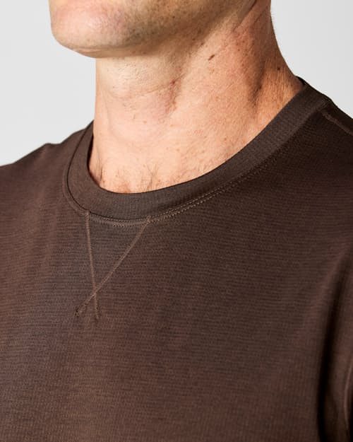 lifestyle image of Perforated Short Sleeve T-Shirt