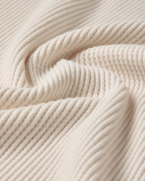laydown detail image of Waffle Johnny Collar Knit Polo