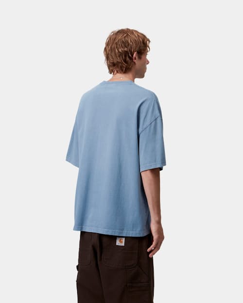 on model image of Hudson Pocket T-Shirt