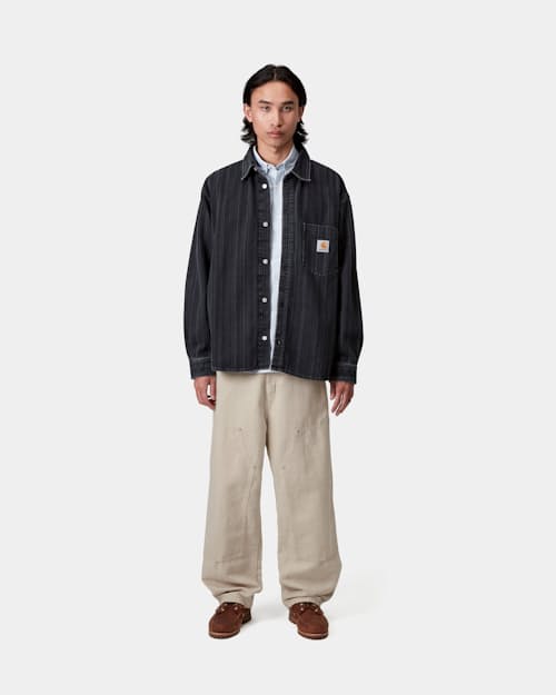 on model image of Walter Double Knee Pant
