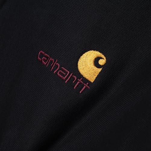 laydown detail image of Half-Zip American Script Sweatshirt