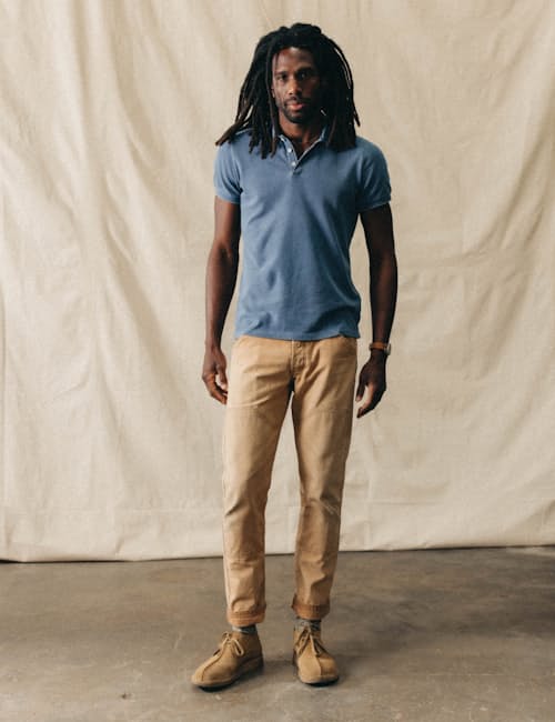 on model image of The Pacific Polo