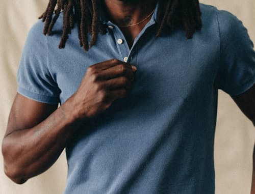 on model image of The Pacific Polo