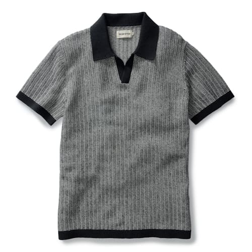 laydown image of The Valencia Sweater Polo