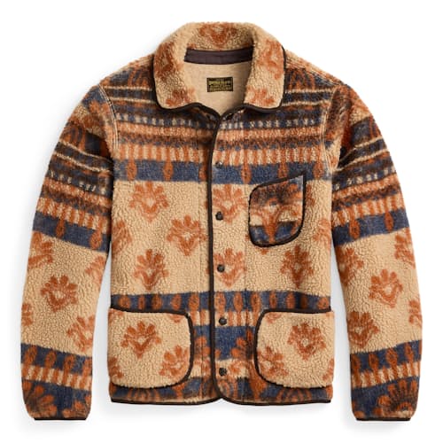 laydown image of Bryn Fleece Jacket