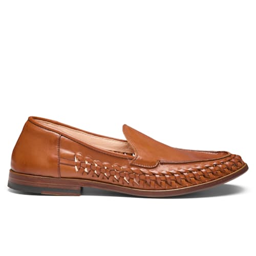 laydown image of Samaflex Woven Venetian Loafer